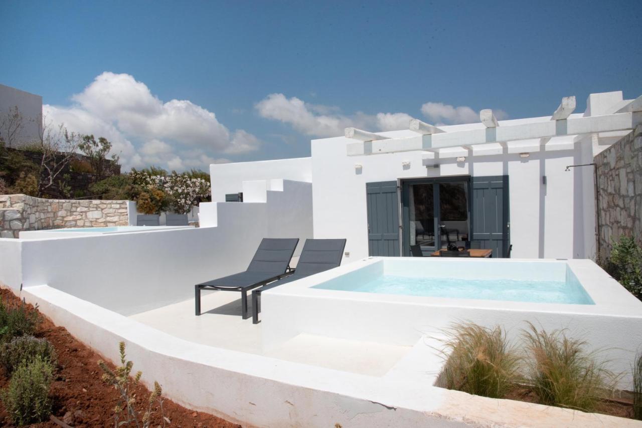 White New 1Bd House With Private Jacuzzi In Isterni Villa Isterni  Buitenkant foto
